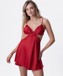 Night Games Summer Crush Slip - Red