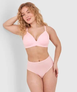 NKD High Waist Brazilian Knicker-Pink