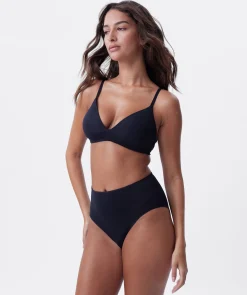 NKD High Waist Brazilian Knicker - Black