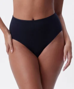 NKD High Waist Brazilian Knicker - Black