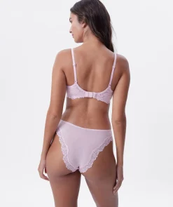 NKD Lightly Lined Relaxed Wire Bra - Pink