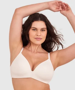 NKD Lightly Lined Wirefree Bra - Ivory