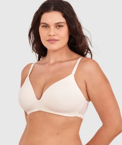 NKD Lightly Lined Wirefree Bra - Ivory