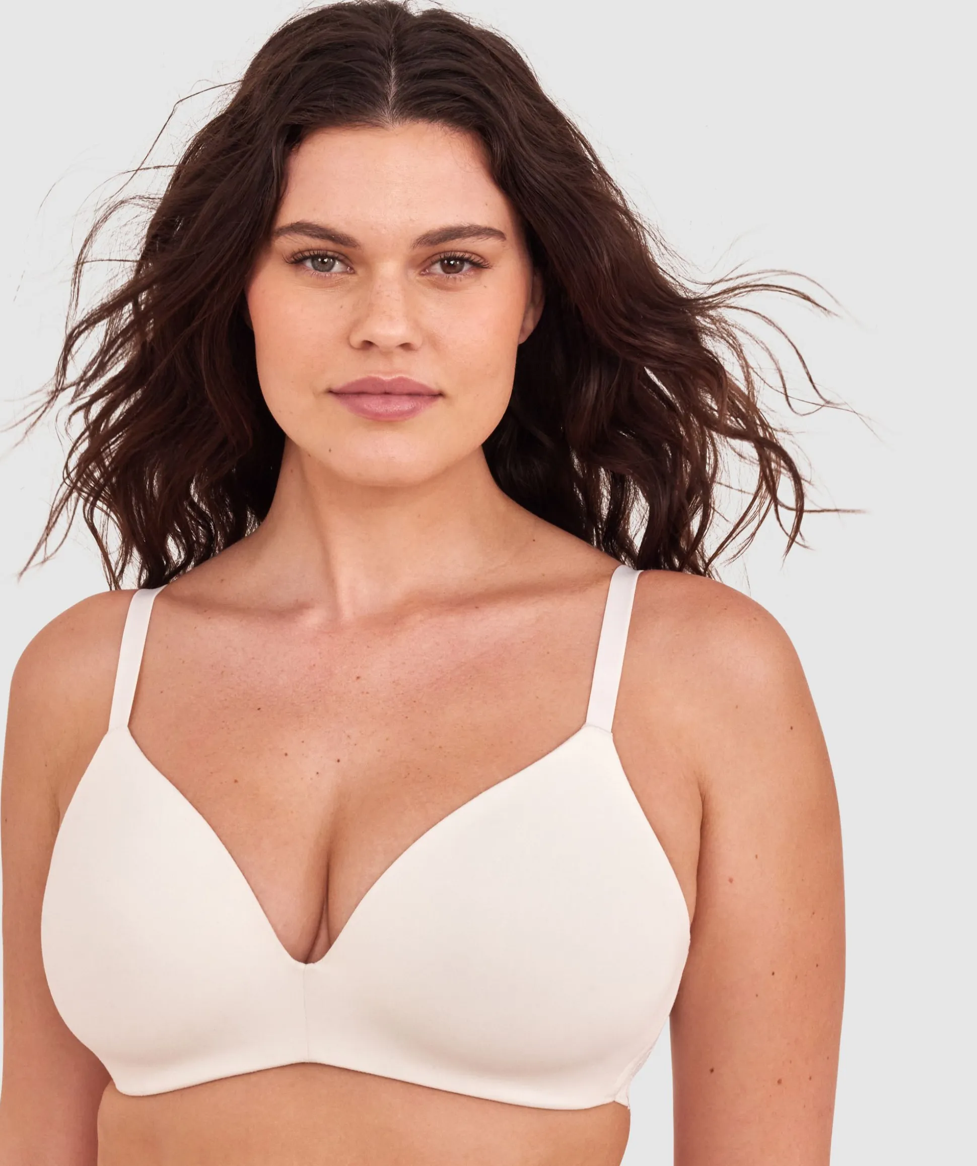 NKD Lightly Lined Wirefree Bra - Ivory