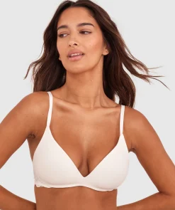 NKD Push Up Wirefree Bra - Ivory