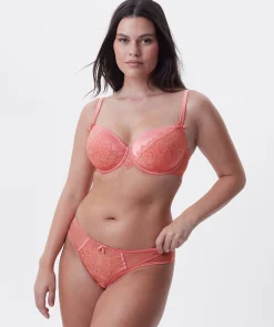 Patricia Brazilian Knicker - Dark Coral
