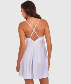 Pippa Short Slip - Light Blue