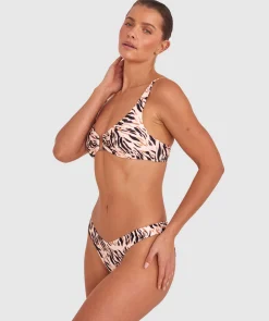 Polly Brazilian Knicker Bikini Bottom - Print