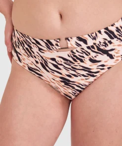 Polly High Waist Bikini Bottom - Print