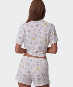 Pressed Petals Short - Print Floral