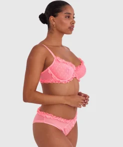 Priscilla Unlined Bra - Pink