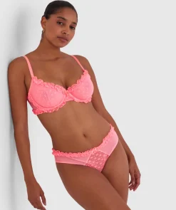 Priscilla Unlined Bra - Pink
