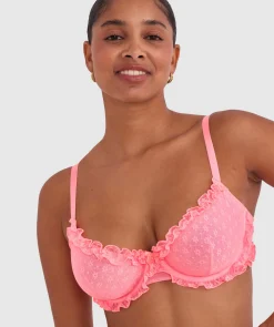 Priscilla Unlined Bra - Pink