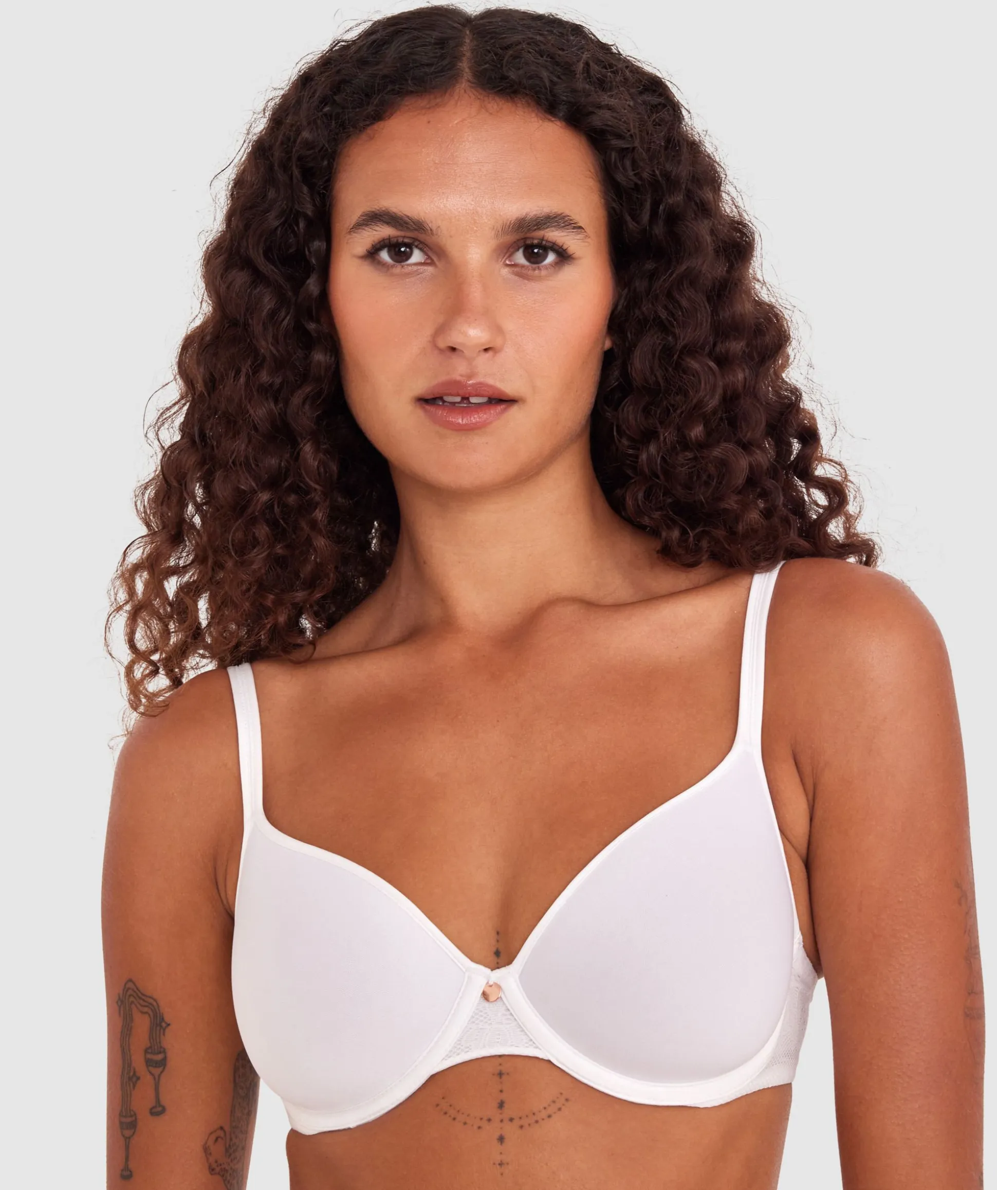 Pure Body Contour Bra - White