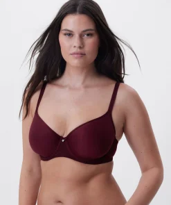 Pure Body Full Cup Bra - Berry
