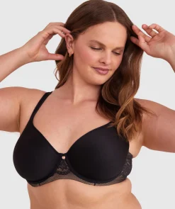 Pure Body Full Cup Bra - Black