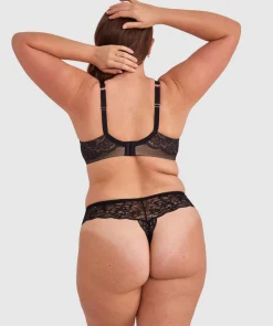 Pure Body Full Cup Bra - Black