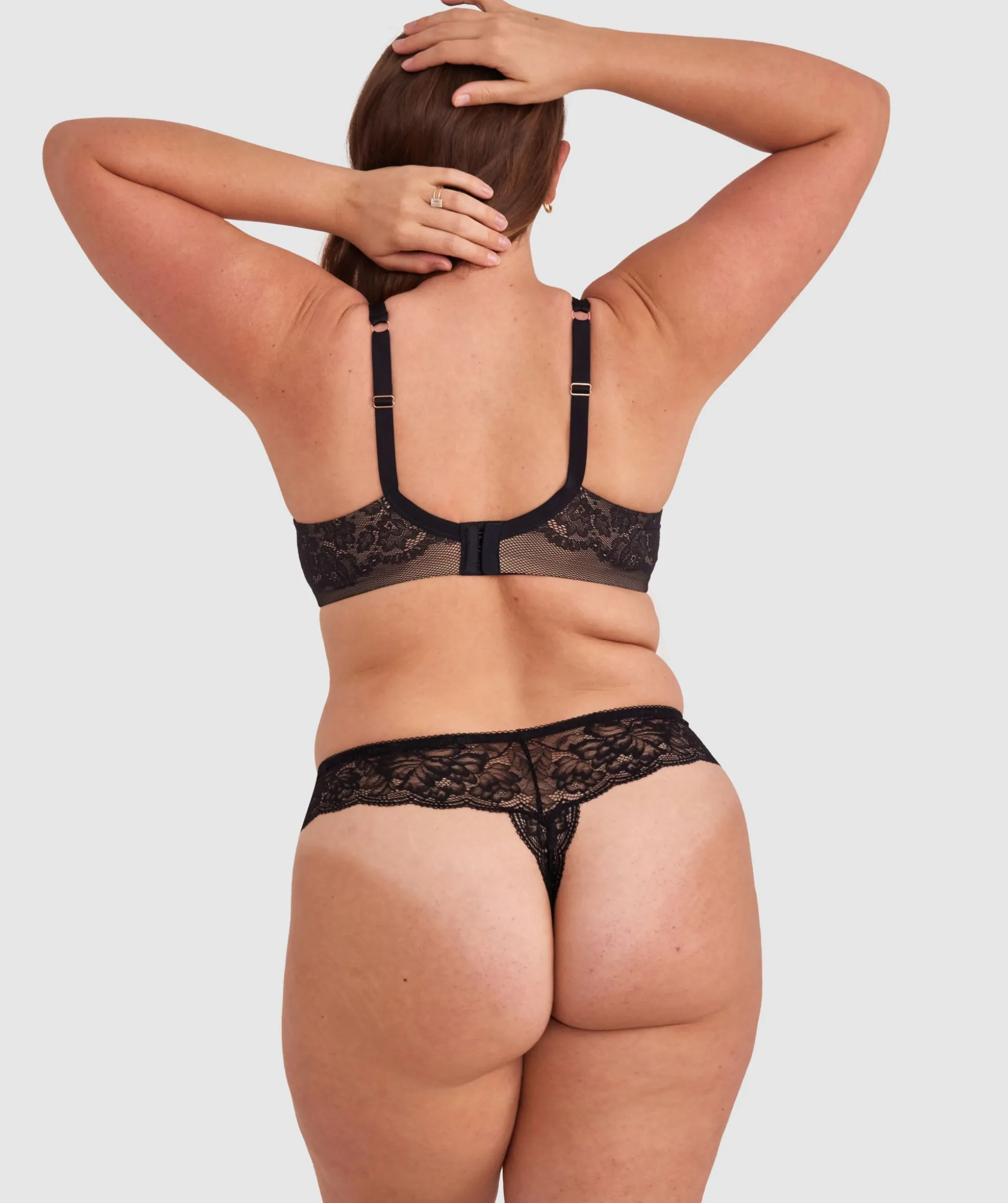 Pure Body Full Cup Bra - Black