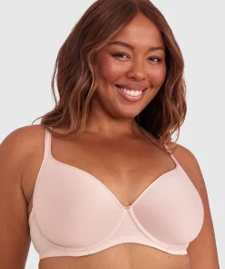 Pure Body Full Cup Bra - Blush Pink