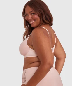 Pure Body Full Cup Bra - Blush Pink