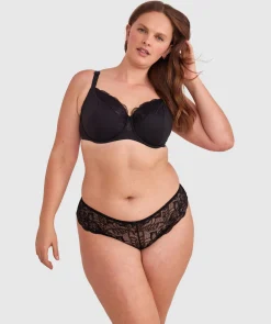 Romance Brazilian Knicker - Black