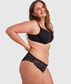 Romance Brazilian Knicker - Black