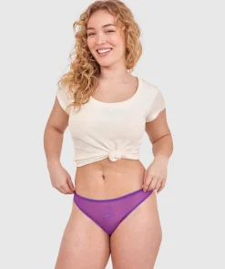 Sagitarius G String-Purple