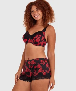 Sapphire Full Coverage Underwire Bra - Floral Print