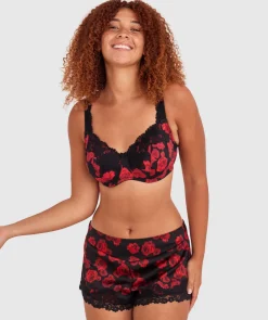 Sapphire Full Coverage Underwire Bra - Floral Print