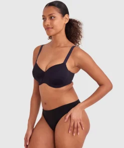 Sapphire Smooth Full Coverage Bra - Black