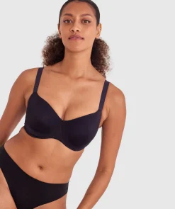 Sapphire Smooth Full Coverage Bra - Black