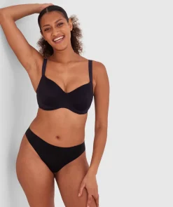 Sapphire Smooth Full Coverage Bra - Black