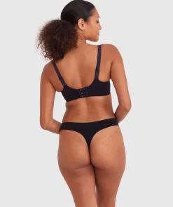 Sapphire Smooth Full Coverage Bra - Black
