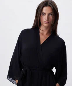 Selene Short Wrap - Black