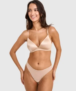 Sexy Basics High Leg G String - Nude 2