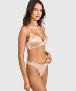 Sexy Basics High Leg G String - Nude 2