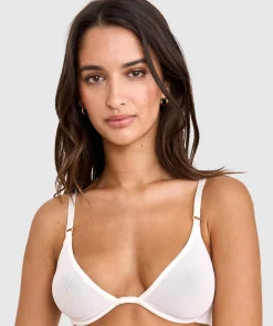 Sexy Basics Underwire Plunge Bra - Ivory