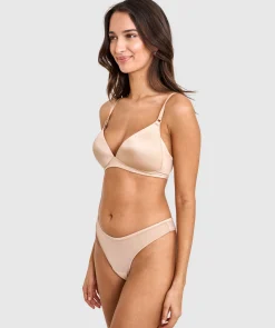 Sexy Basics Wirefree Push Up Bra - Nude 2