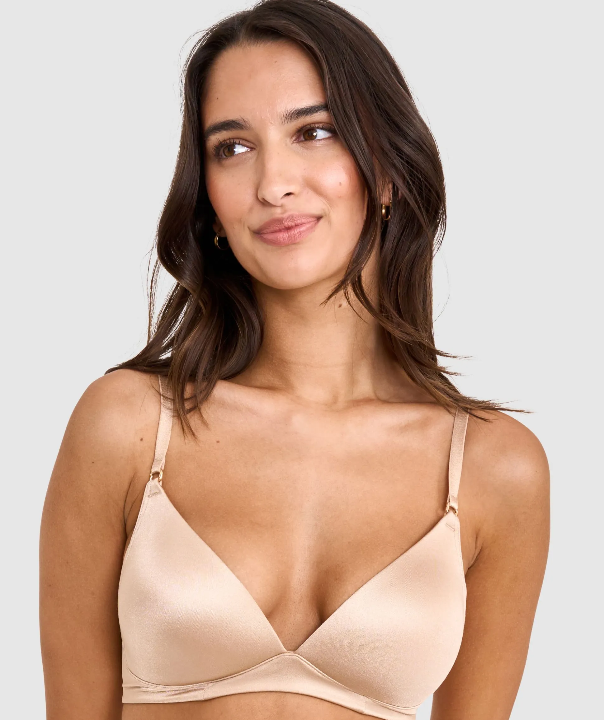 Sexy Basics Wirefree Push Up Bra - Nude 2