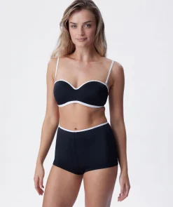 Skye Shortie Swim Bottom - Black