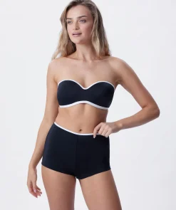Skye Shortie Swim Bottom - Black