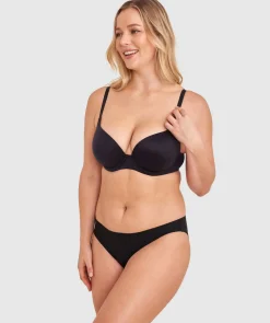 Smooth Comfort Bikini Cut Knicker - Black