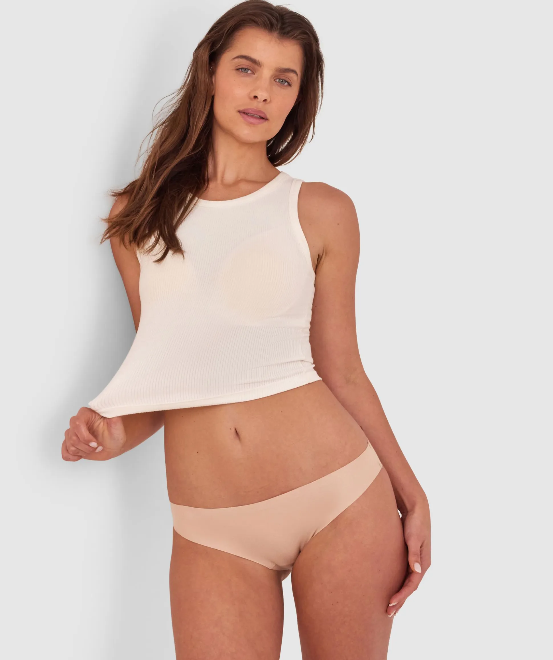 Smooth Comfort Cotton Bikini-Nude 2