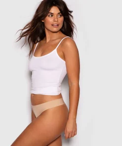 Smooth Comfort V String Knicker - Nude