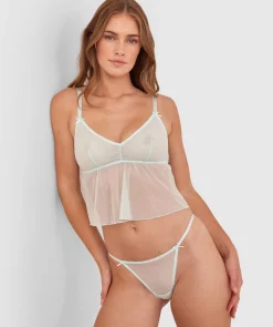 Soft Spot String - Mint Green