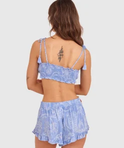 Sunny Short - Print Paisley