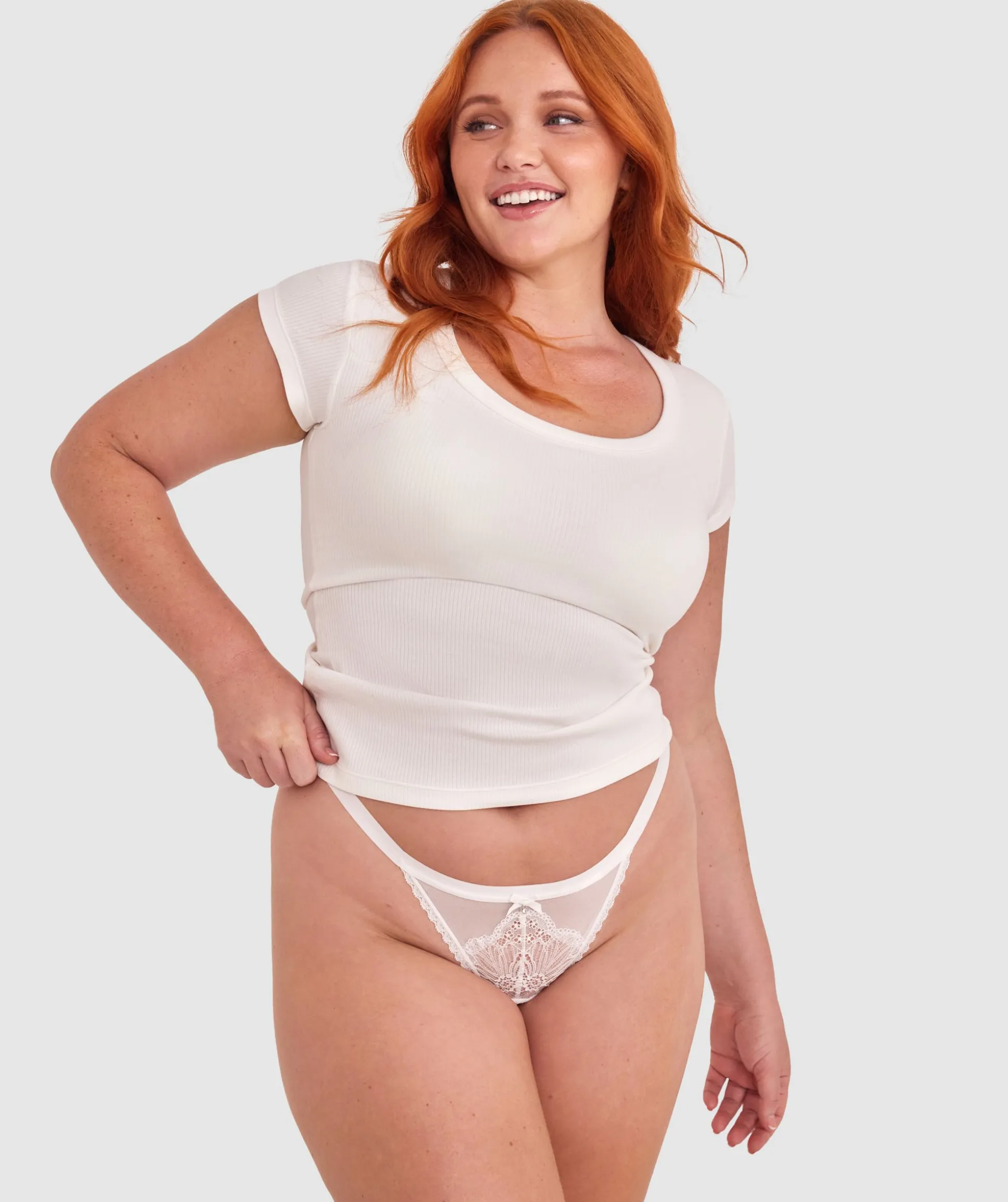 Susannah String - Ivory