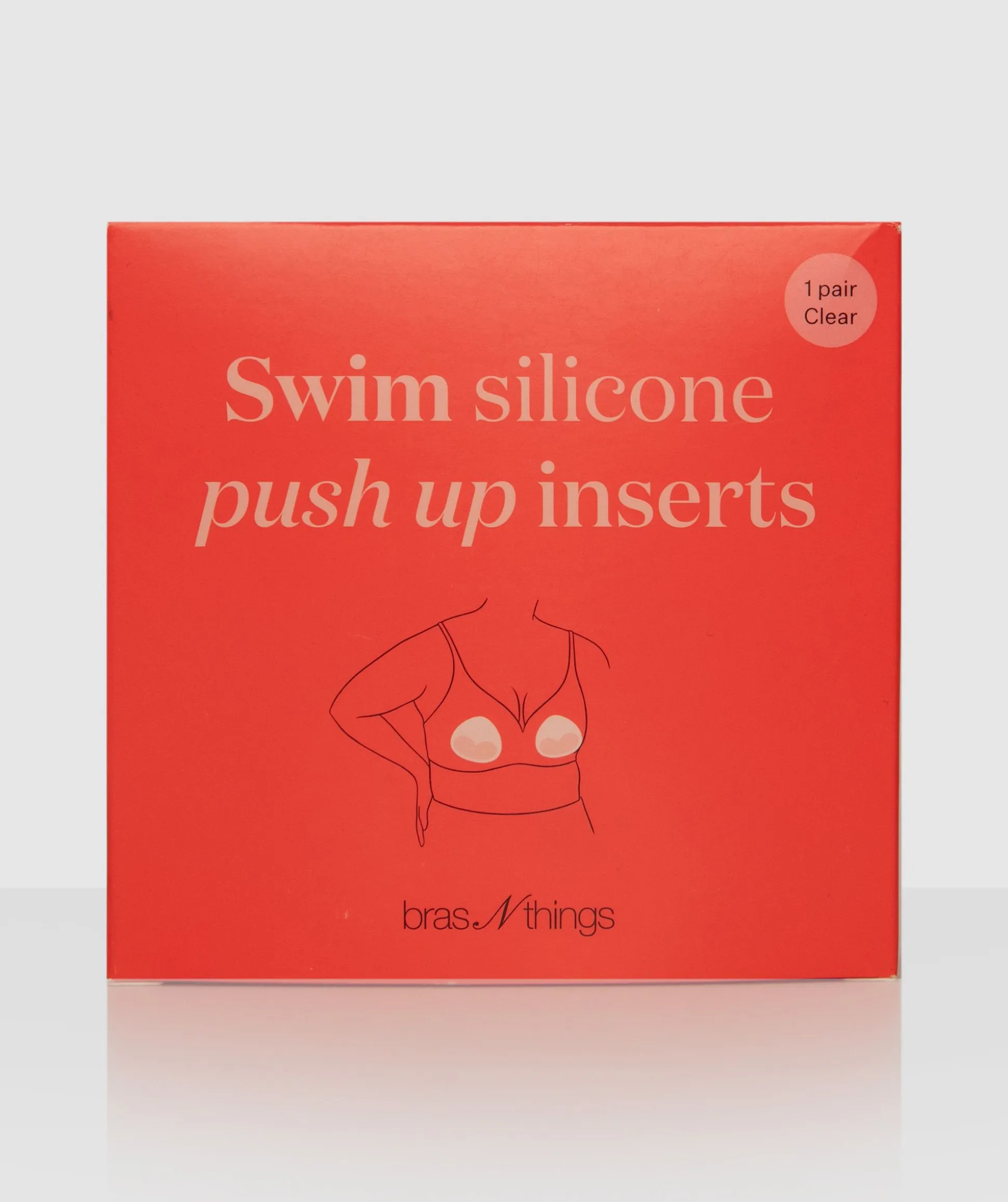 Swimwear Push Up Inserts - Clear