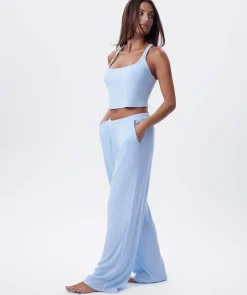 Tara Long Pant - Light Blue