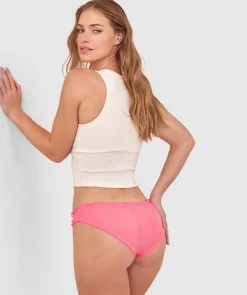 Valentine Brazilian Knicker - Rose